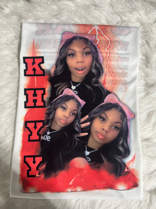 Personalized Custom Picture T-Shirts - 100% Polyester