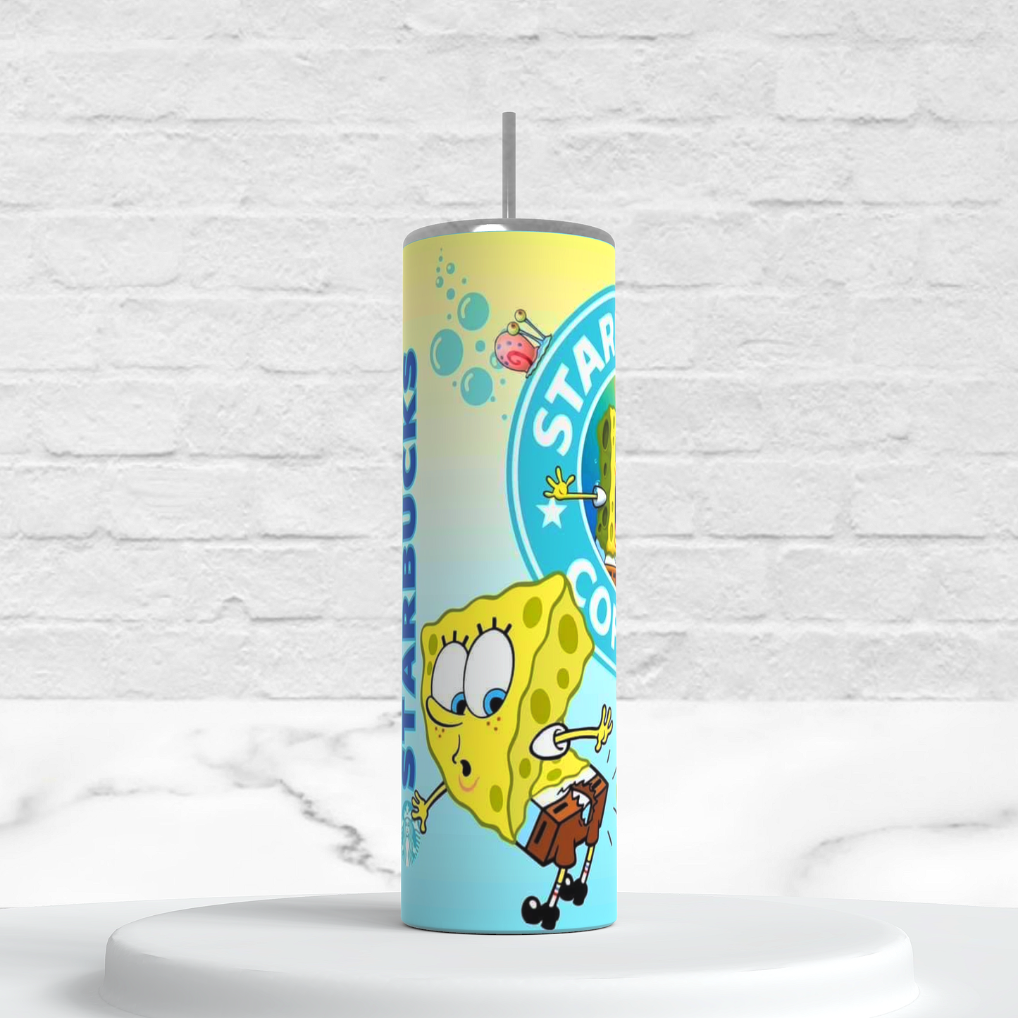 SpongeBob Starbucks 20oz Insulated Tumbler