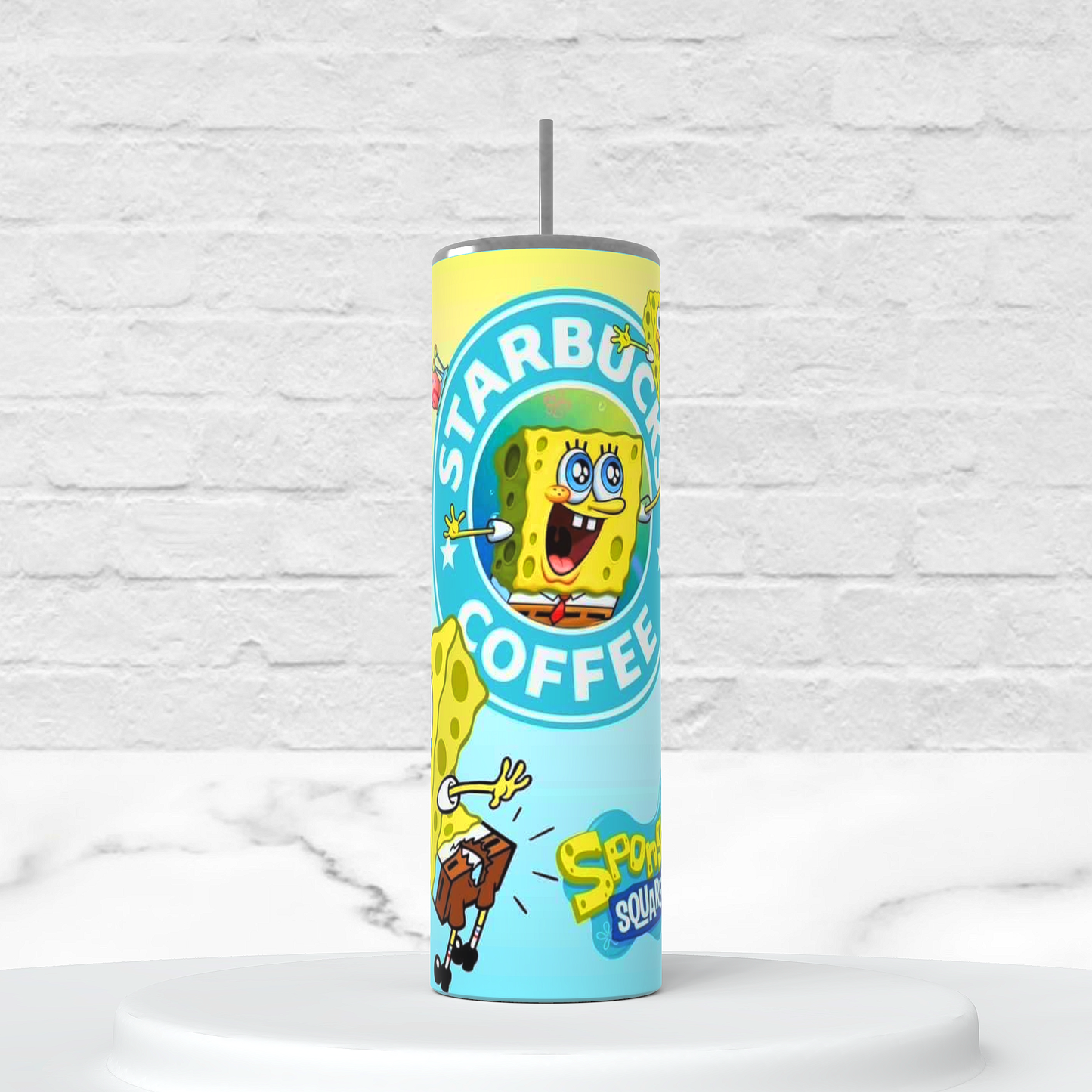 SpongeBob Starbucks 20oz Insulated Tumbler