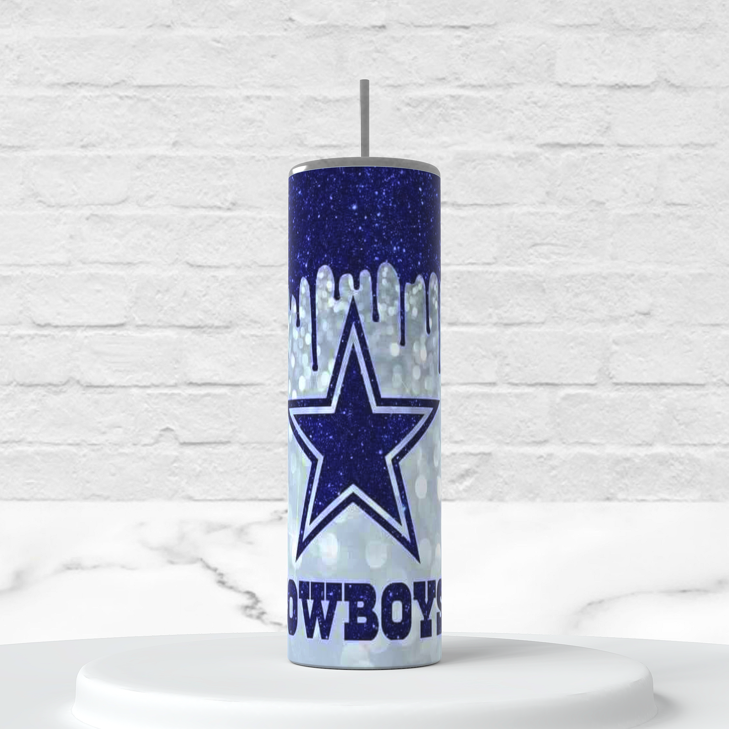 Blue Drip Dallas Cowboy 20oz Insulated Tumbler