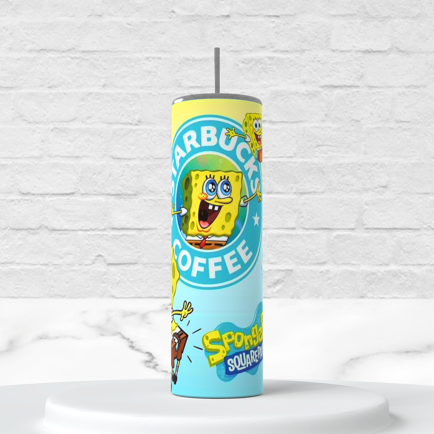 SpongeBob Starbucks 20oz Insulated Tumbler