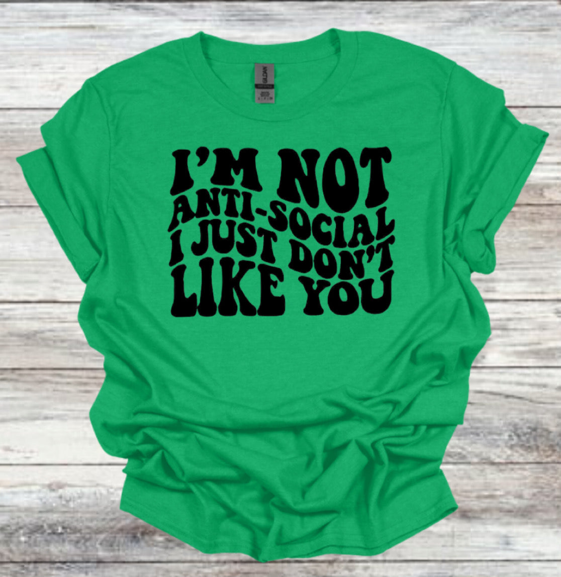 Not Anti-Social Tee