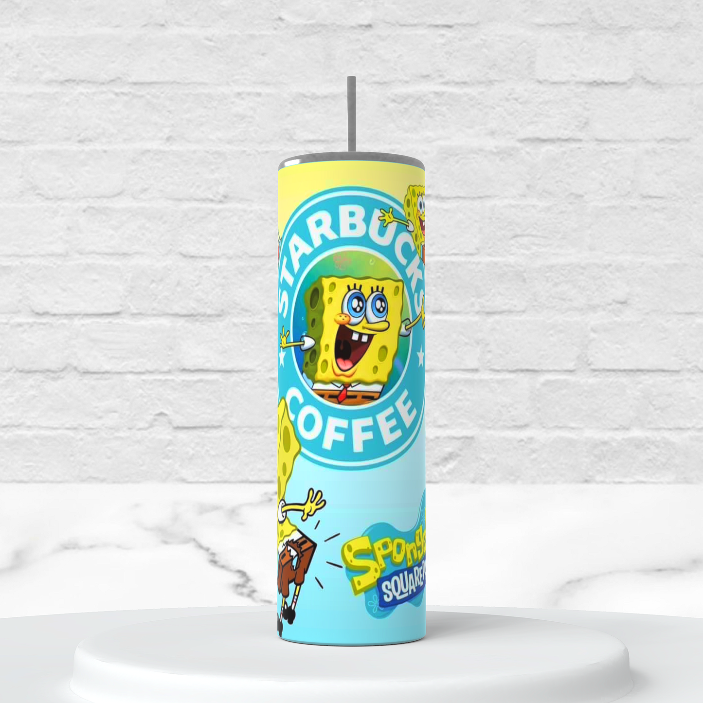 SpongeBob Starbucks 20oz Insulated Tumbler