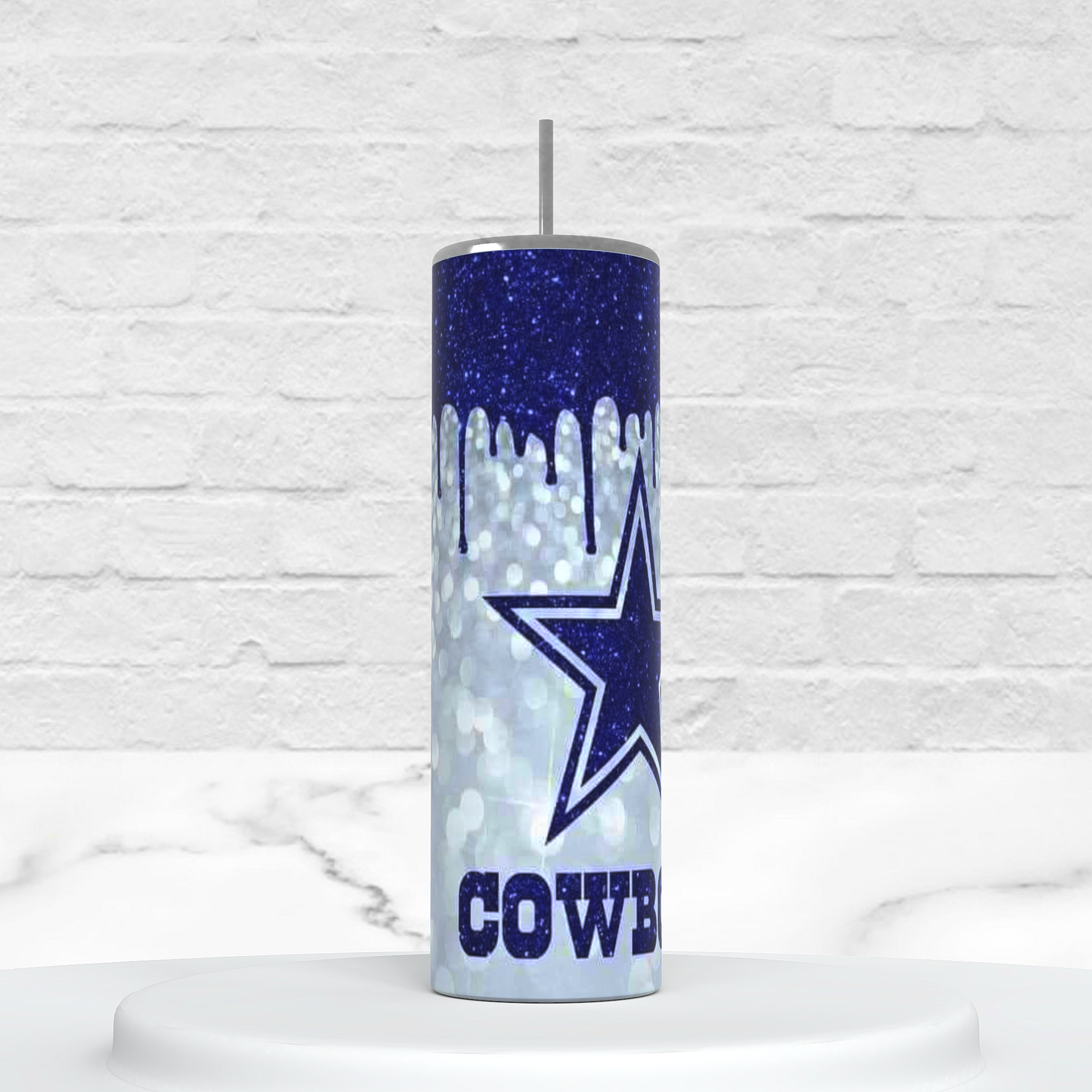 Blue Drip Dallas Cowboy 20oz Insulated Tumbler