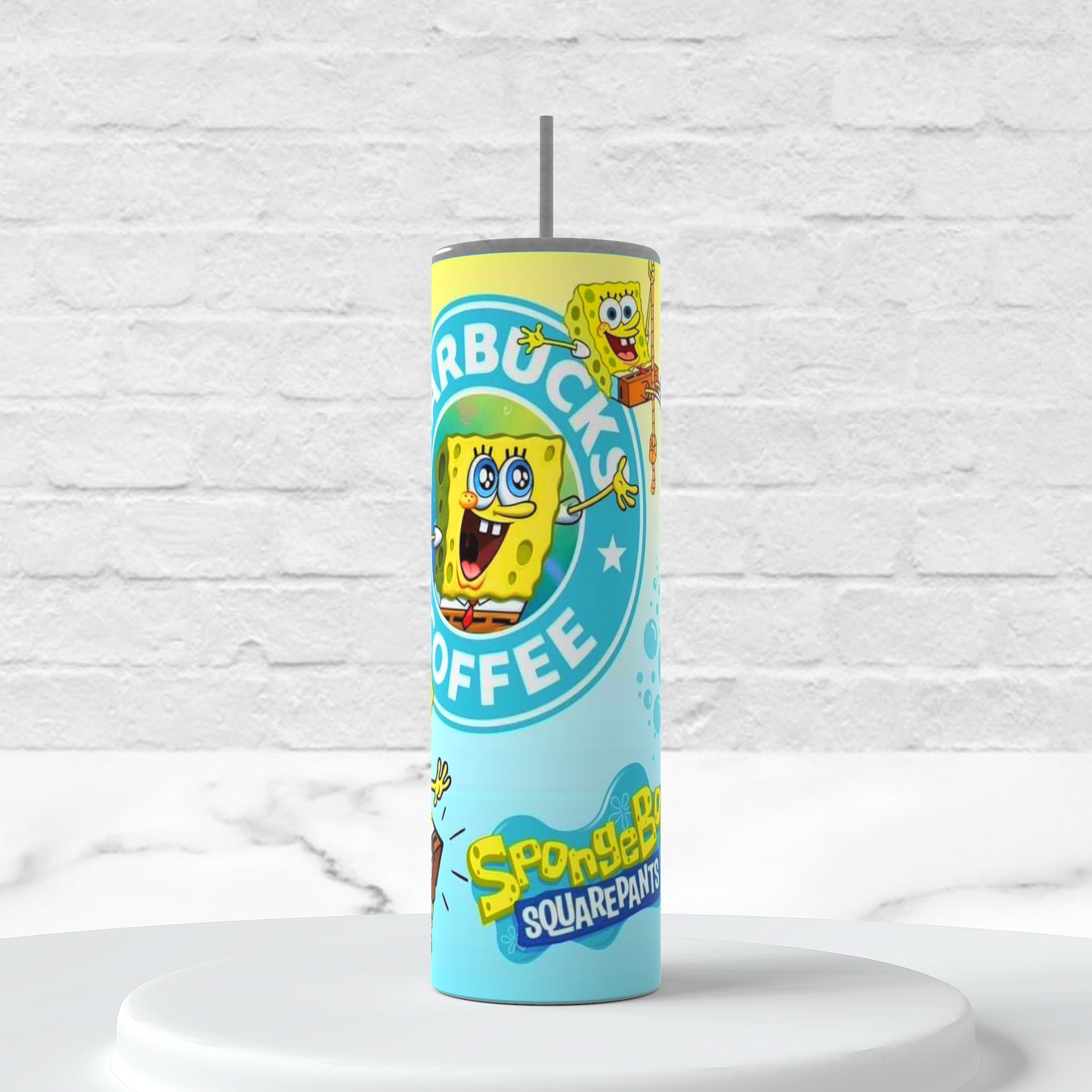 SpongeBob Starbucks 20oz Insulated Tumbler