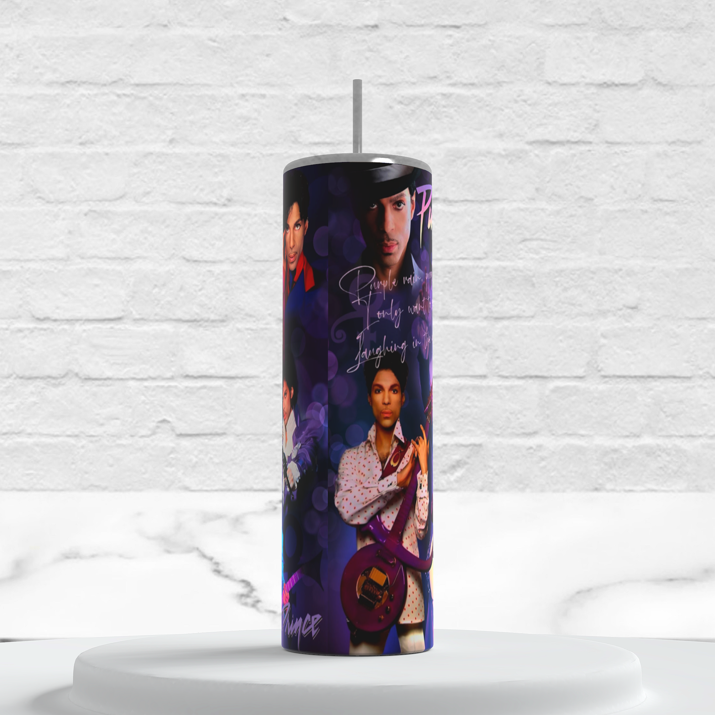 Prince Purple Rain 20oz Insulated Tumbler