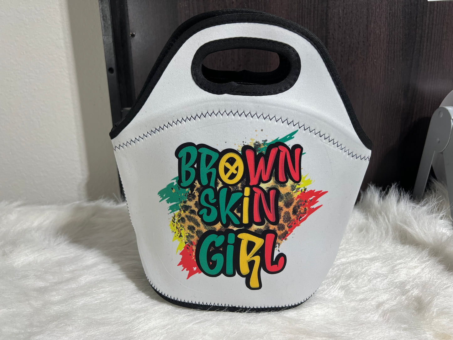 Brown Skin Girl Tumbler and Lunch bag Set