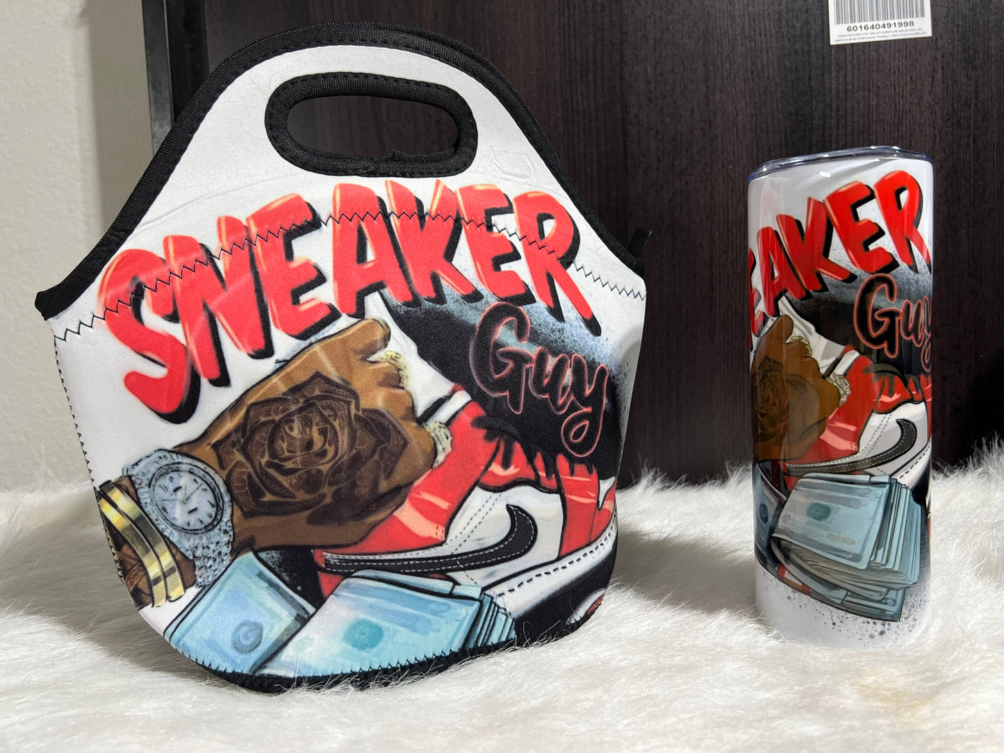 Sneaker Guy Tumbler and Lunch bag Set